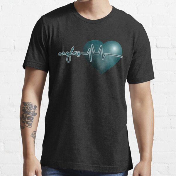 I heart eagles philadelphia - heartbeat Essential T-Shirt for Sale by  ChestnutAlley