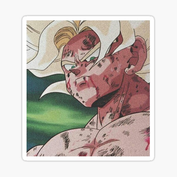 SANGOKU TRANSFORMATION SAIYEN (Dragon Ball Z) Sticker