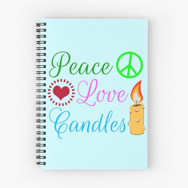Item preview, Peace Love Candles designed and sold by Epic Love Designs.
