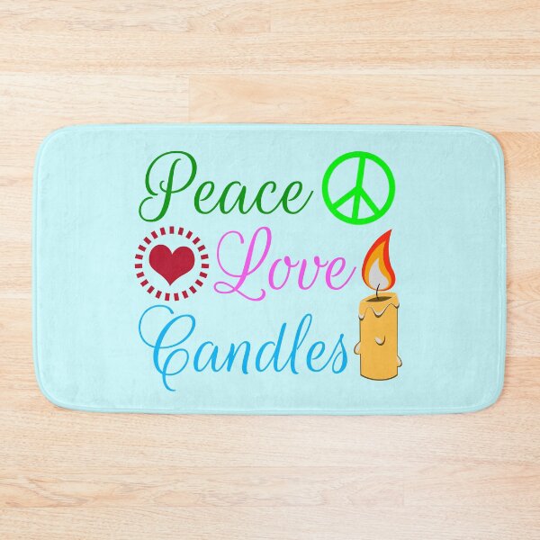 Item preview, Peace Love Candles designed and sold by Epic Love Designs.