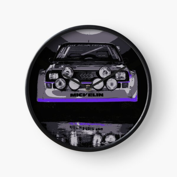 Audi Quattro S1 - Group B Rally Race Car Clock