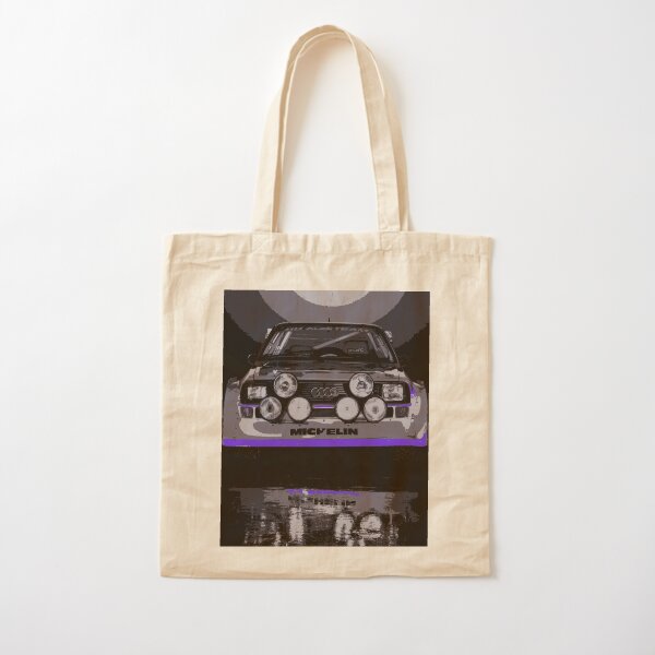 Audi Quattro S1 - Group B Rally Race Car Cotton Tote Bag