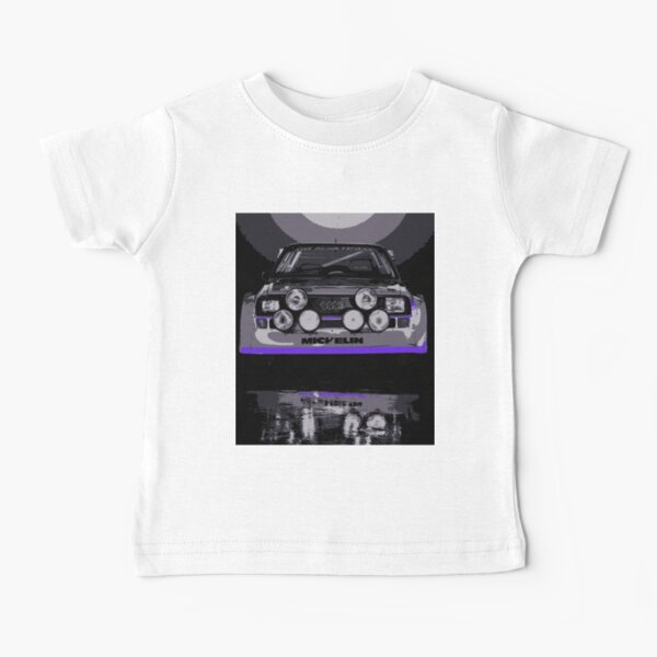 Audi Quattro S1 - Group B Rally Race Car Baby T-Shirt