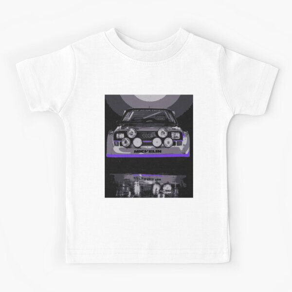 Audi Quattro S1 - Group B Rally Race Car Kids T-Shirt