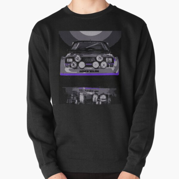 Audi Quattro S1 - Group B Rally Race Car Pullover Sweatshirt