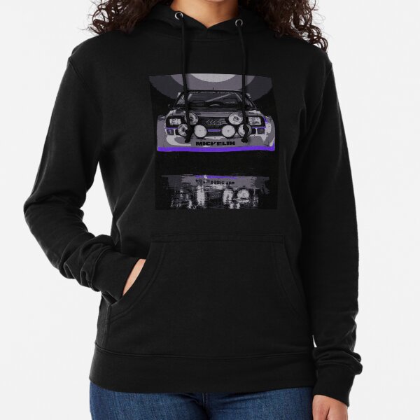 Audi Quattro S1 - Group B Rally Race Car Lightweight Hoodie