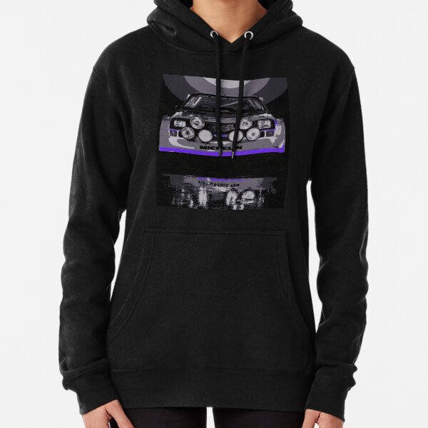 Audi Quattro S1 - Group B Rally Race Car Pullover Hoodie