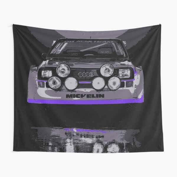 Audi Quattro S1 - Group B Rally Race Car Tapestry