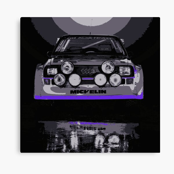 Audi Quattro S1 - Group B Rally Race Car Canvas Print