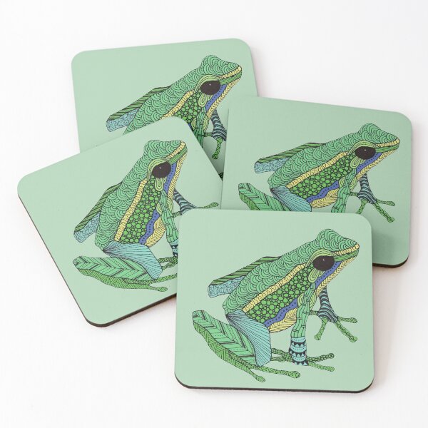 Item preview, Green frog designed and sold by Karen  Todman -Aroca Designs-.