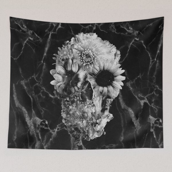 Item preview, Floral Skull Marble designed and sold by Ali Gulec.