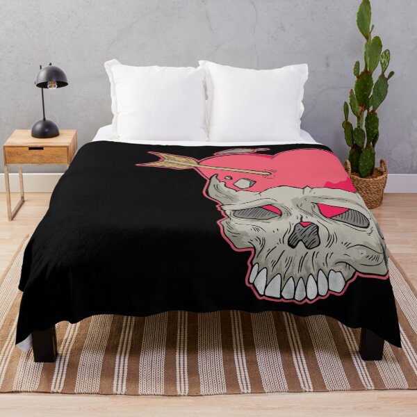 Item preview, Heart Valentine Love Skull designed and sold by TheSimpleMan.