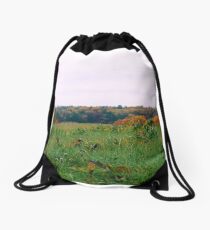 Farm Field Drawstring Bag