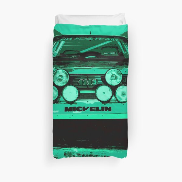Audi Quattro S1 - Group B Rally Race Car Duvet Cover
