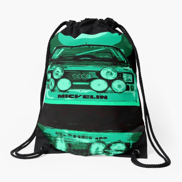 Audi Quattro S1 - Group B Rally Race Car Drawstring Bag
