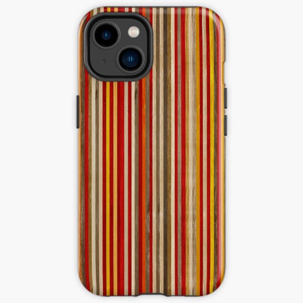 Recycelte Skateboard-Herbstfarben-Textur iPhone Robuste Hülle
