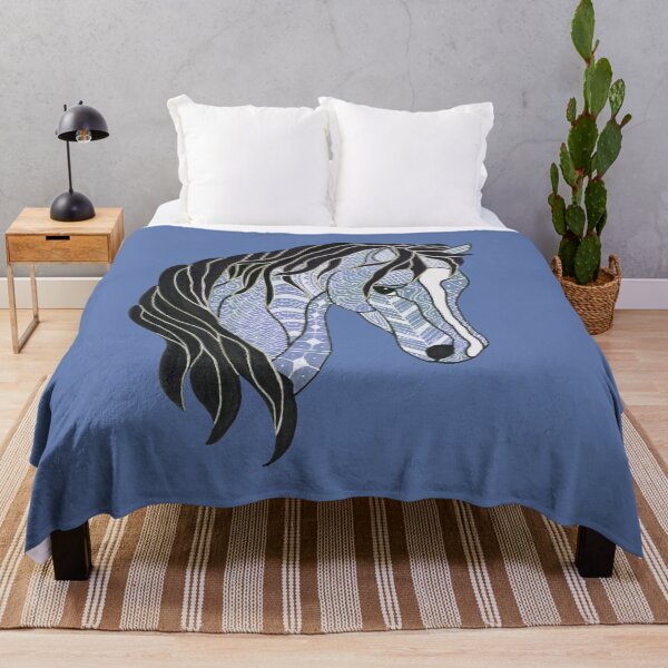 Item preview, Blue Horse designed and sold by Karen  Todman -Aroca Designs-.