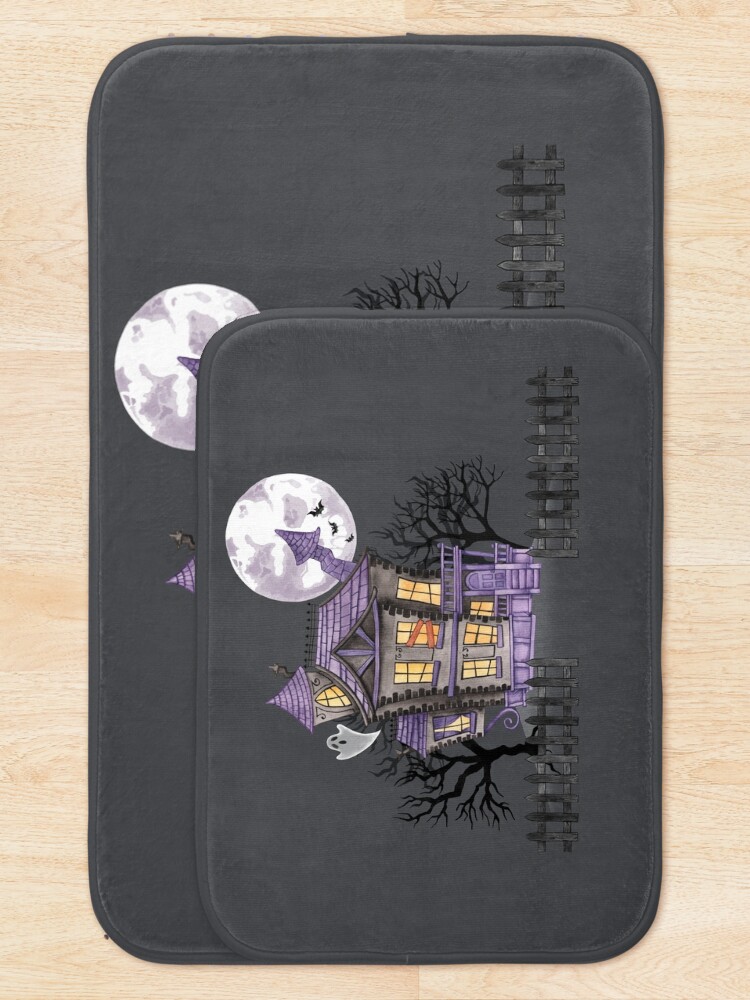 Alternate view of Haunted House Bath Mat