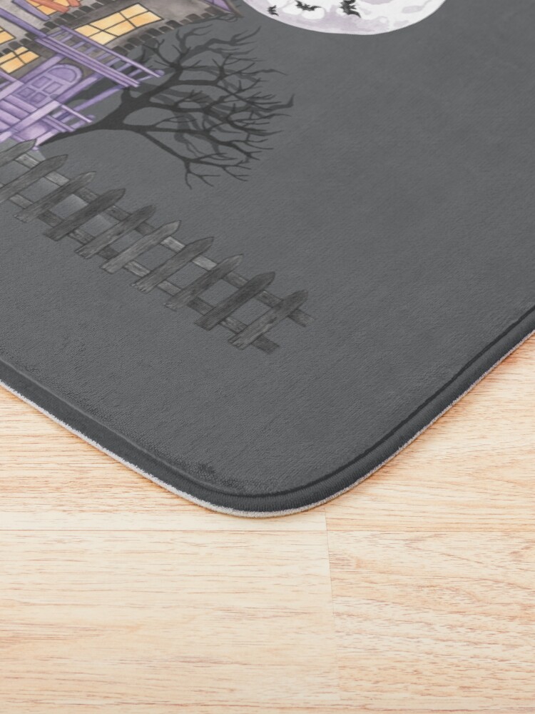 Alternate view of Haunted House Bath Mat