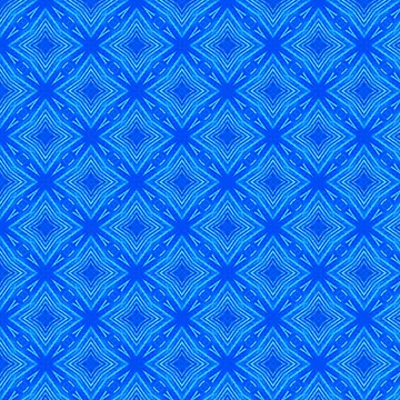 Artwork thumbnail, Blue Dimensional Square Pattern by Patterner