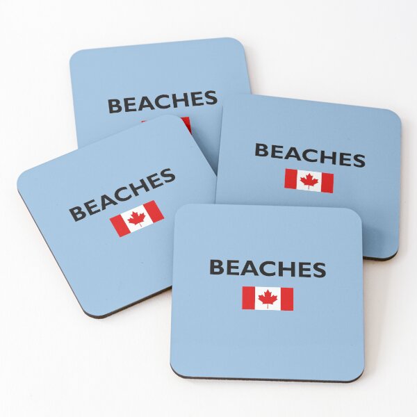 Item preview, Beaches Toronto Canada Canadian Flag Light-Color designed and sold by TinyStarCanada.