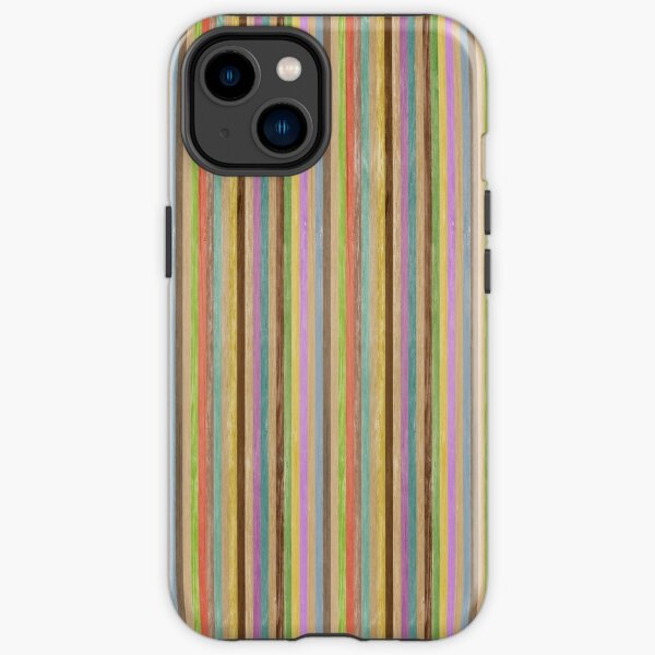 Recycelte Skateboard Pastellfarben Textur iPhone Robuste Hülle