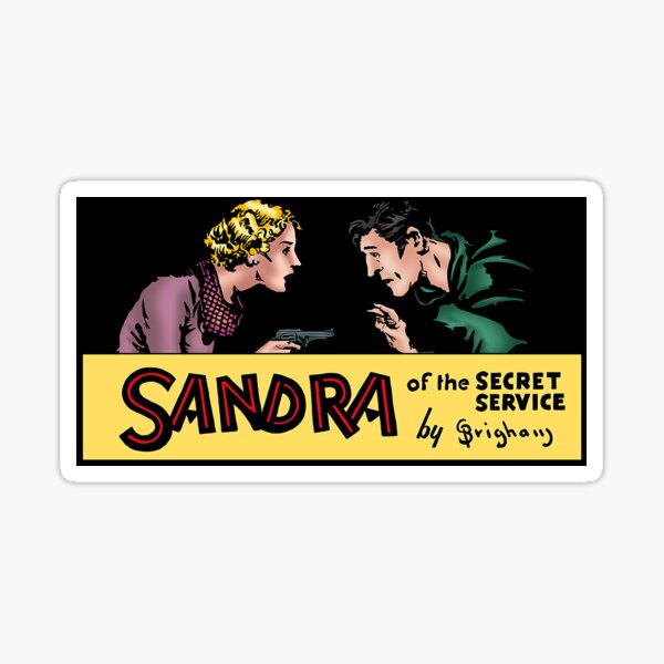 1936 Major Wheeler-Nicholson's Sandra, Super Spy Sticker