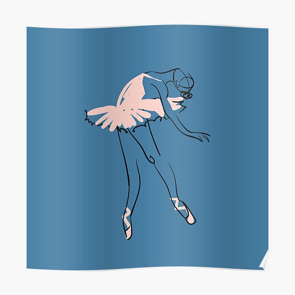 Balletttänzer Poster