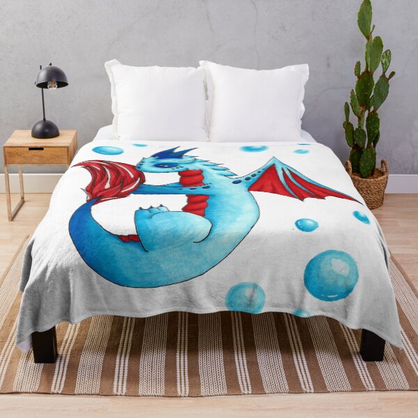 Item preview, Blue Bubbles Dragon designed and sold by RuaBestiary.