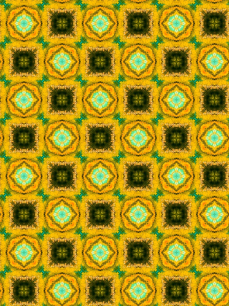 Thumbnail 6 of 6, Pullover Hoodie, Yellow and Green Pattern designed and sold by Patterner.