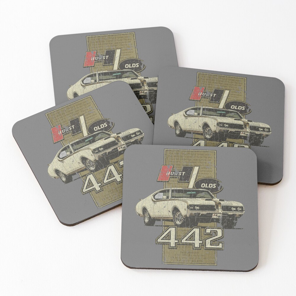 1969 Hurst-Olds 442 Coasters (Set of 4)