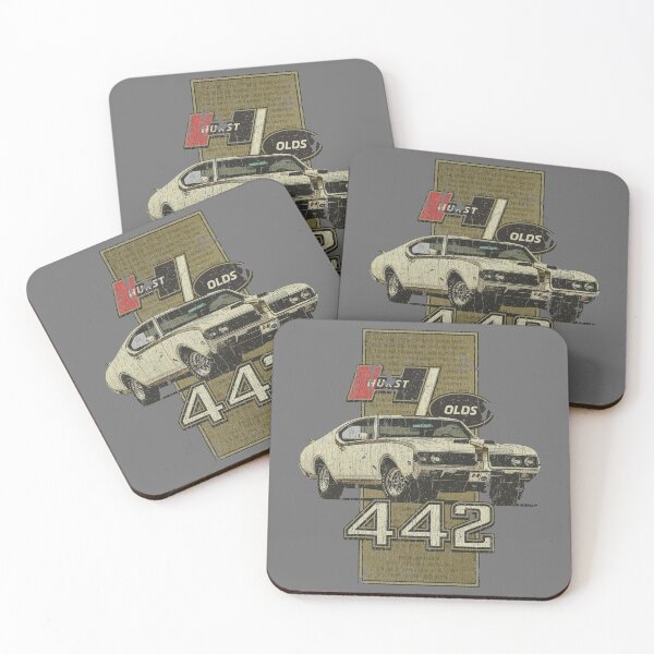 1969 Hurst-Olds 442 Coasters (Set of 4)