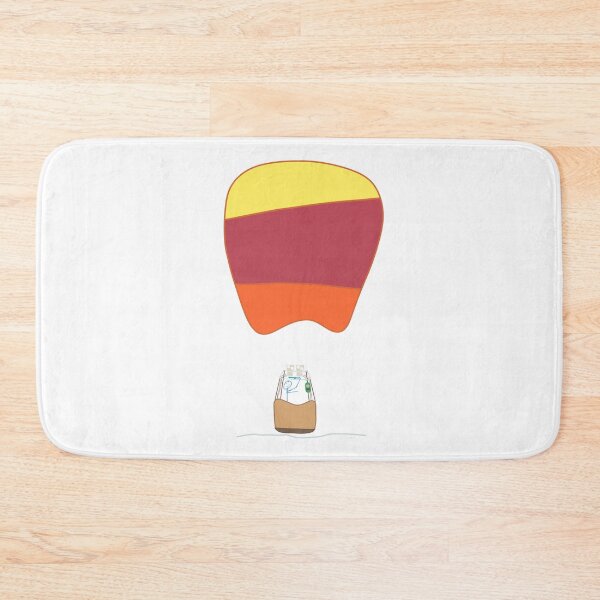 Item preview, Balloon ride stick figure line woman hot air woman pilot designed and sold by KlareLinie.