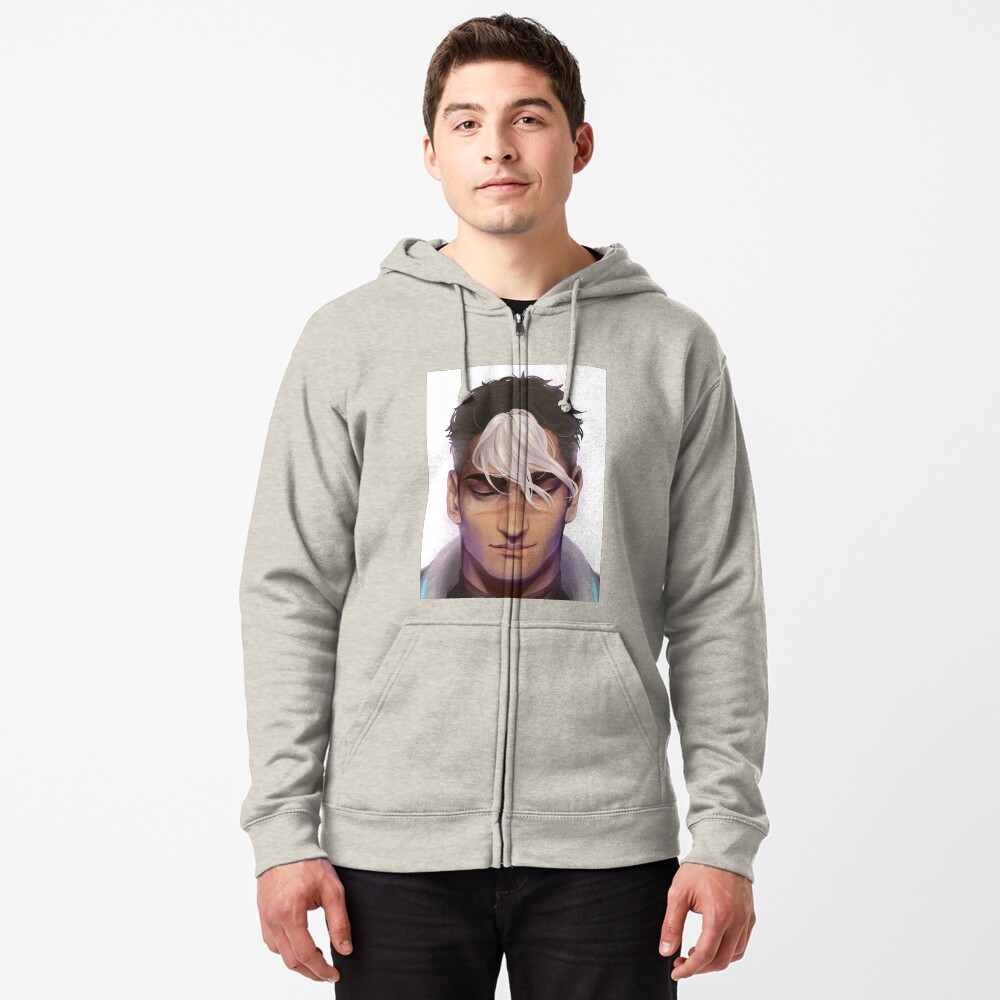 Item preview, Zipped Hoodie designed and sold by littleblackchat.