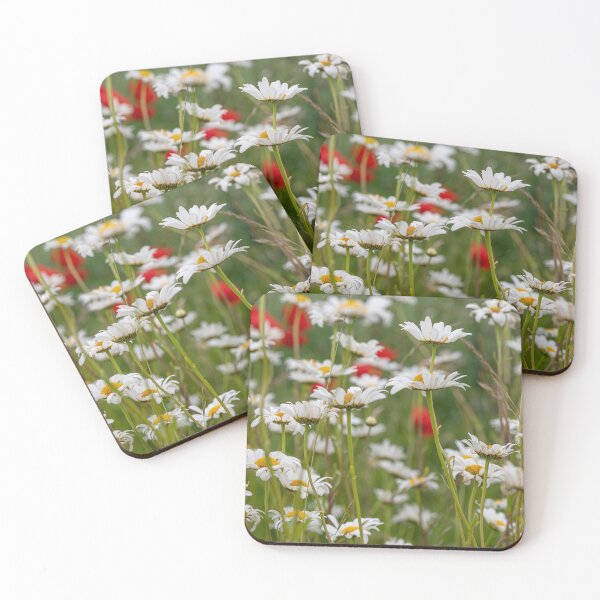 Item preview, Suffolk field edge with daisies and poppies designed and sold by ccullen222.