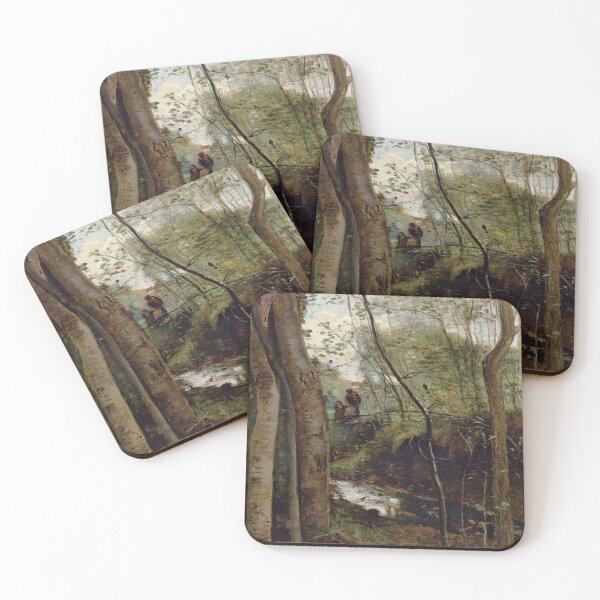 Item preview, Stream in the Woods(Un ruisseau sous bois)-Camille Corot designed and sold by LexBauer.