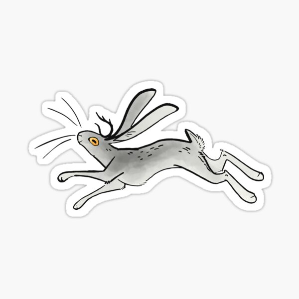 Jackalope Sticker