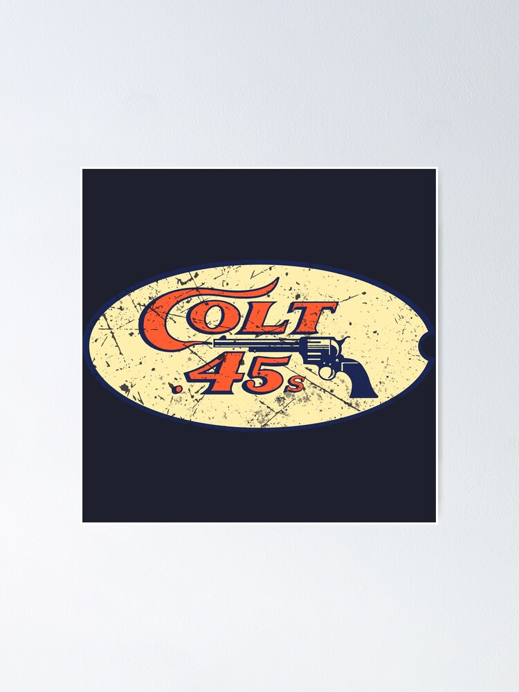 Houston Colt 45s Retro Defunct Baseball  Poster for Sale by TheBenchwarmer