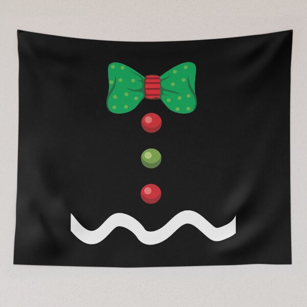 Item preview, Gingerbread Man Christmas Holiday Costume  print designed and sold by tronictees.