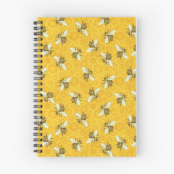Item preview, Honeybees Honeycomb Bee Apiary Pattern designed and sold by emkayhess.