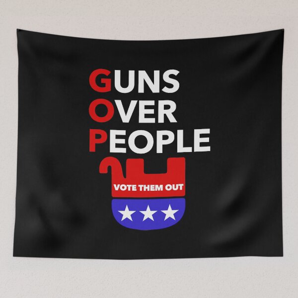Item preview, GOP - Guns Over People - Vote Them Out designed and sold by Thelittlelord.