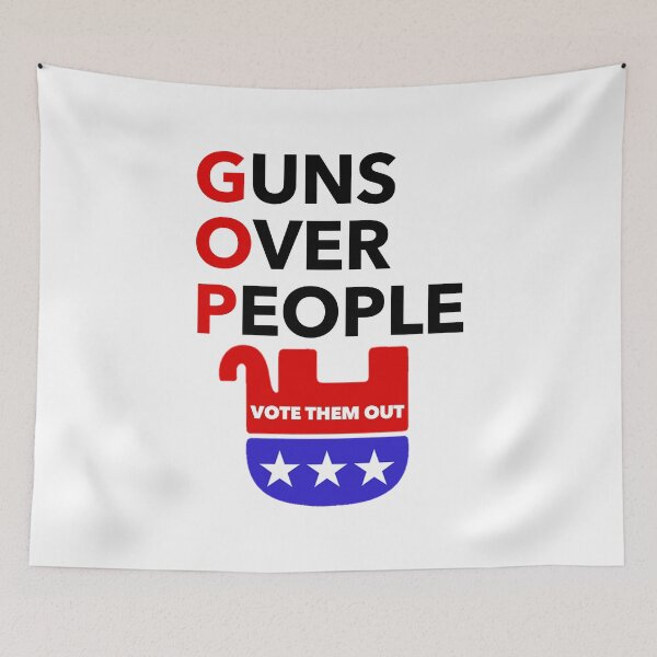 Item preview, GOP - Guns Over People - Vote Them Out designed and sold by Thelittlelord.