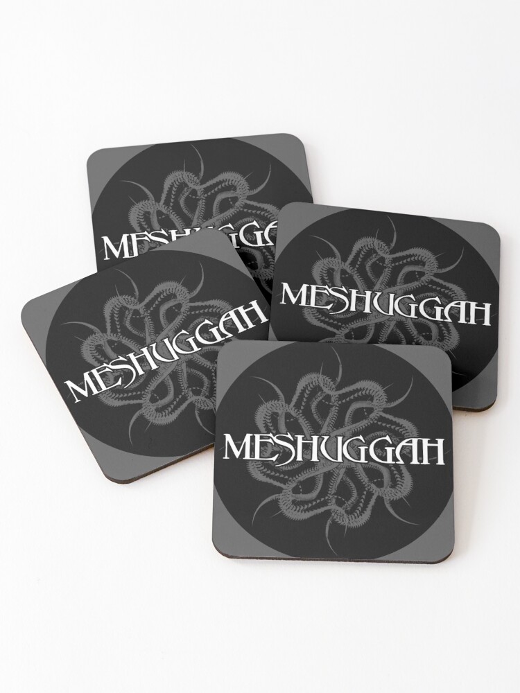 Meshuggah Catch Thirtythree 33 Spiral Snakes Death Metal Djent Coasters Set Of 4 By Thesmartchicken Redbubble - communism will prevail roblox meme coasters by thesmartchicken