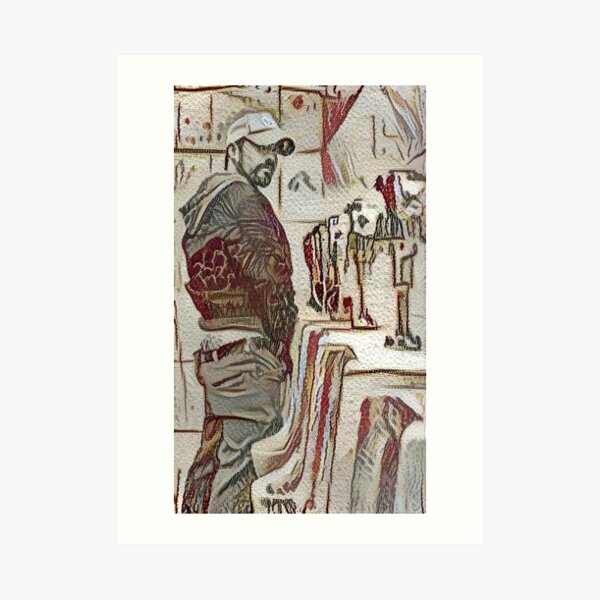You Looking? Art Print