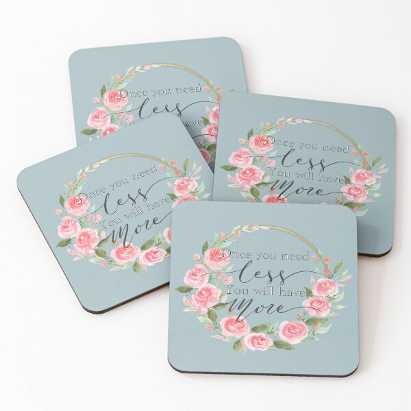 Item preview, Rose wreath quote. designed and sold by Theodora Gould.