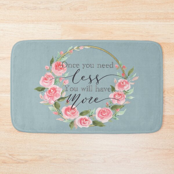 Item preview, Rose wreath quote. designed and sold by Theodora Gould.