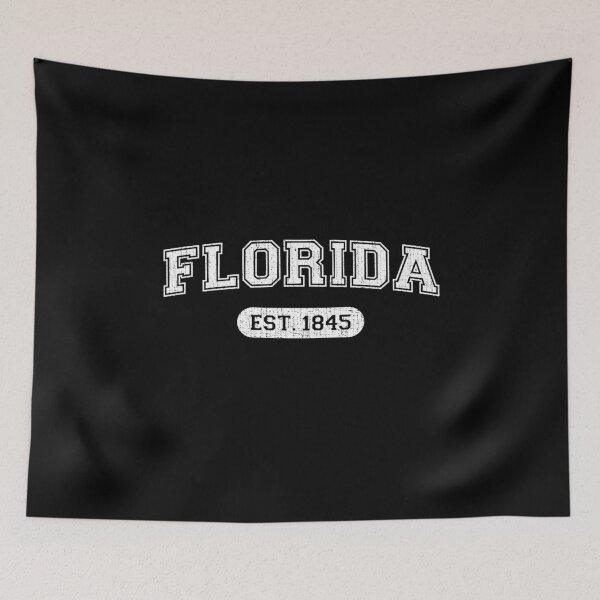 Item preview, Classic College-Style Florida 1845 Distressed University Font designed and sold by webdango.