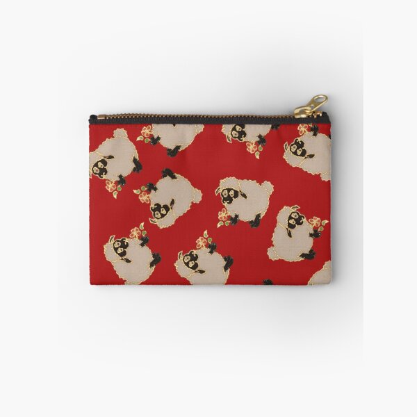 Item preview, Cartoon Silly blackface Sheep eating flowers designed and sold by glenshee.