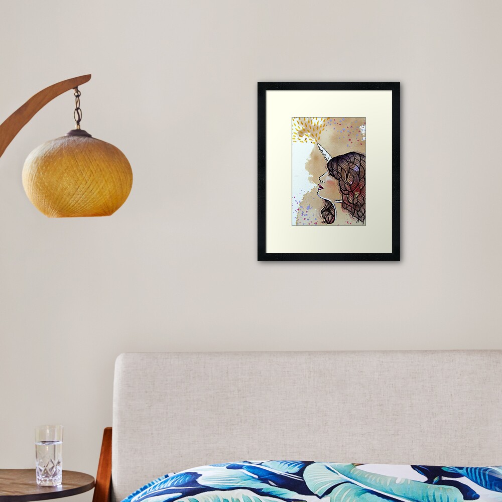 Item preview, Framed Art Print designed and sold by stephallison.