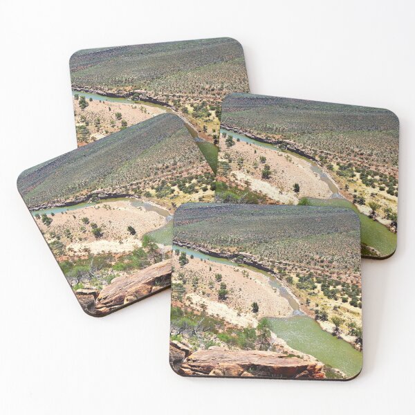 Item preview, Looking down ...  Murchison River designed and sold by myraj.